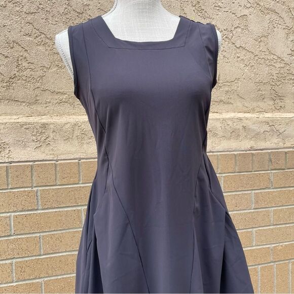 Porto San Fransisco Grey Soft Stretch Women's Dress (Size 1) - Picture 9 of 14